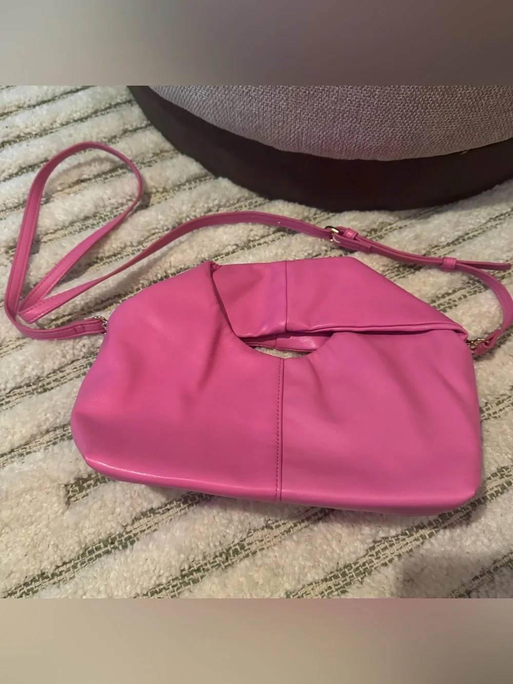 A New Day Target Pink Mini Twist Crossbody Bag Shoulder Clutch Purse Cute